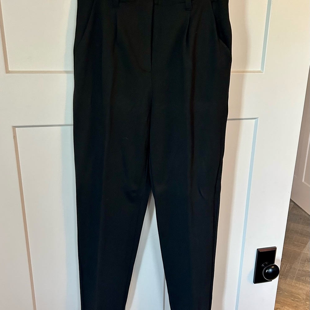 Max Studio Black XS high rise pants